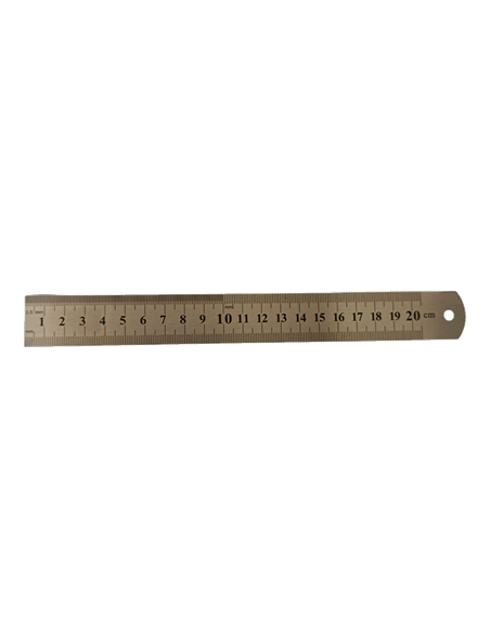 R044 20cm rigla metalica